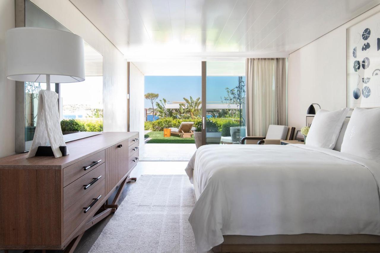 Kamer met Kingsize Bed - Tuin met Uitzicht op de Nafsika-zee