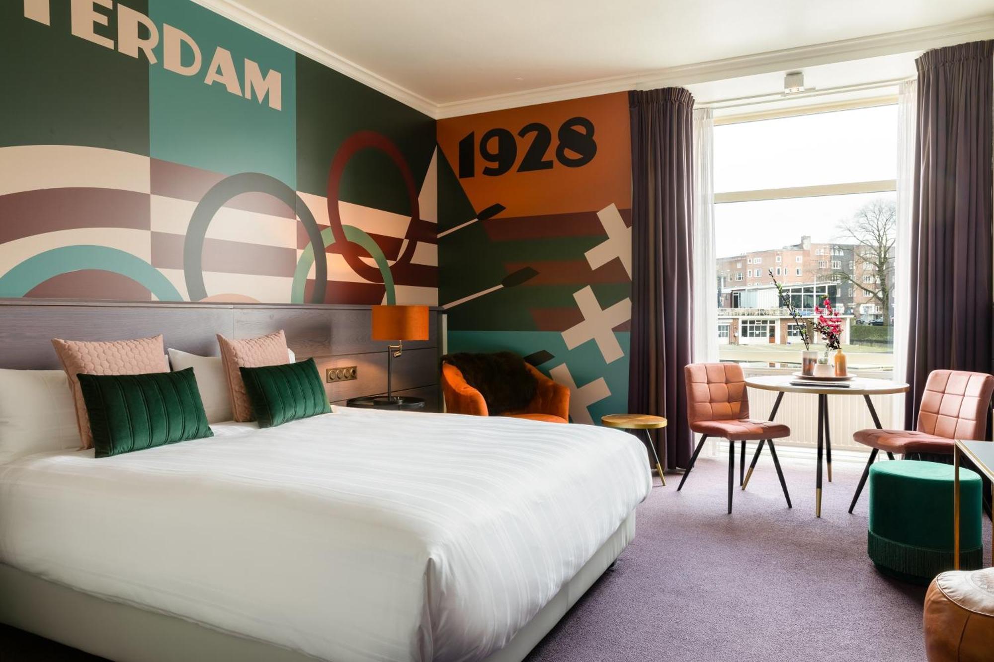 Deluxe Kamer met Kingsize Bed - Uitzicht op de Gracht