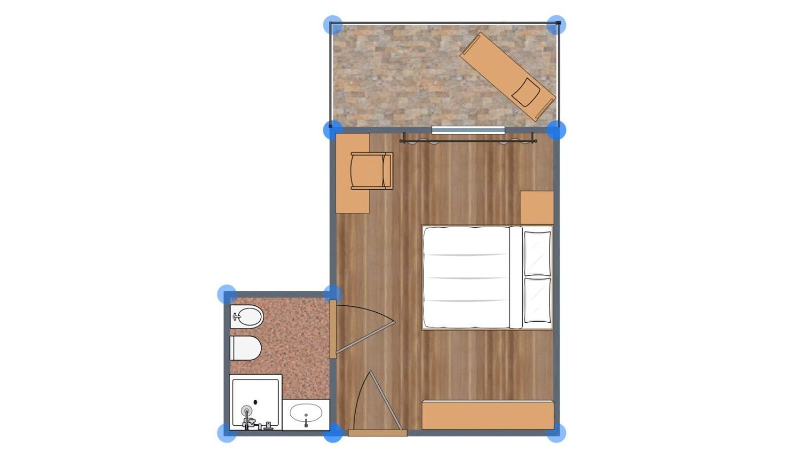 Comfort Tweepersoonskamer met 1 of 2 Bedden