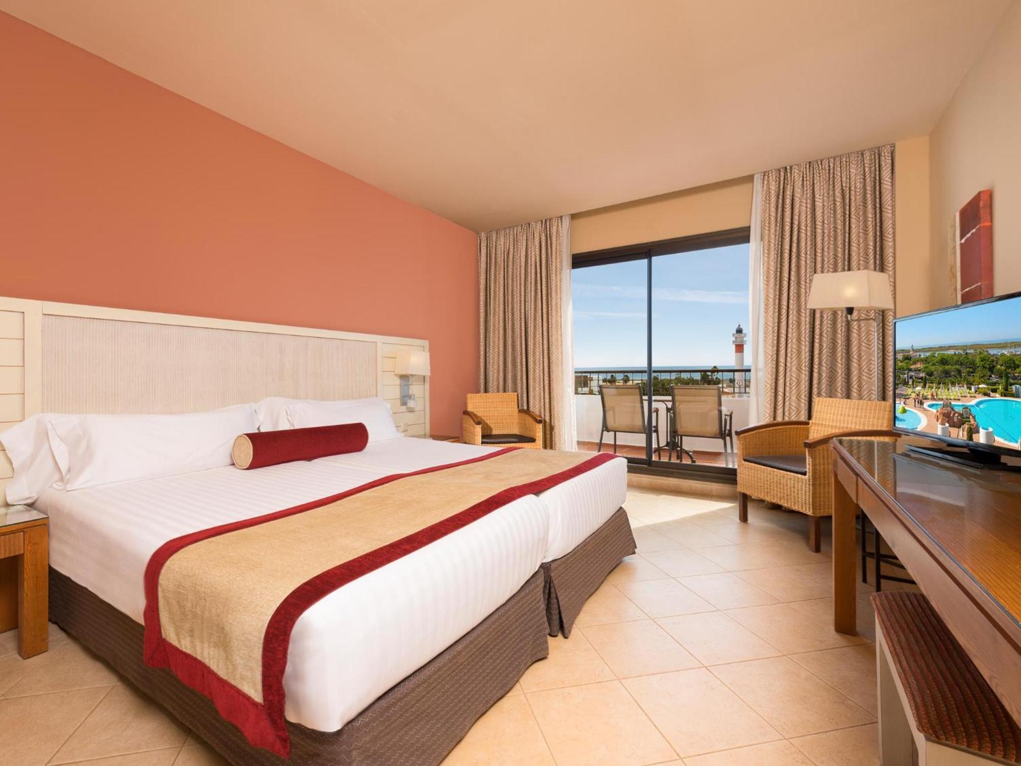 Chambre Double ou Lits Jumeaux avec Vue Directe sur la Mer
