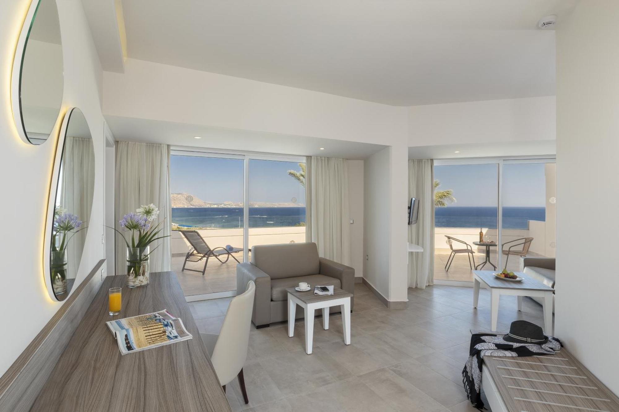 Chambre Familiale Exécutive avec Balcon - Vue sur Mer
