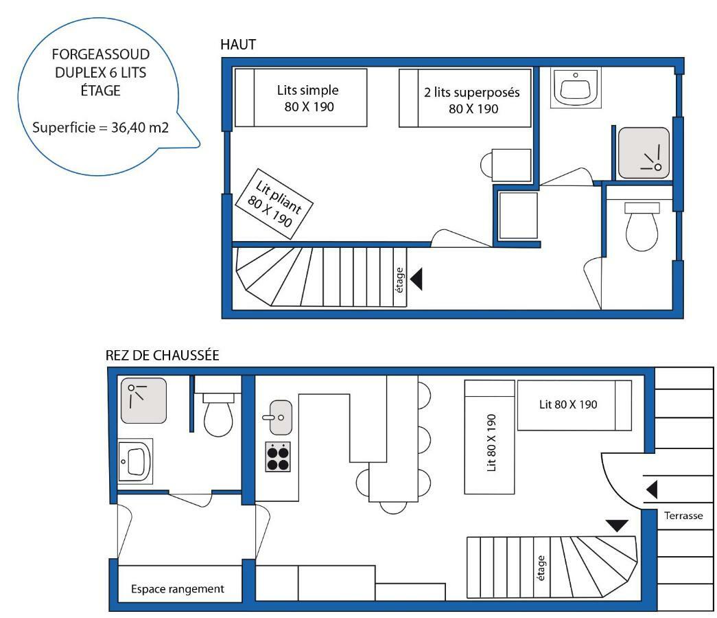 Appartement en Duplex