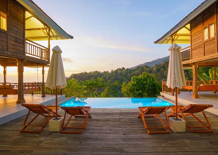 Ocean & Mountain View Villa, Waterfalls, Munduk Eco-Luxe By Santrian