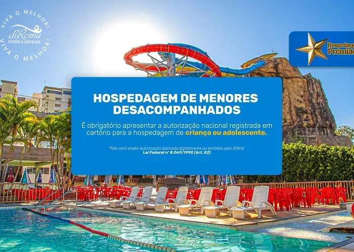 diRoma Villas direto com o Grupo diRoma com acesso ao Acqua Park e Café da manhã
