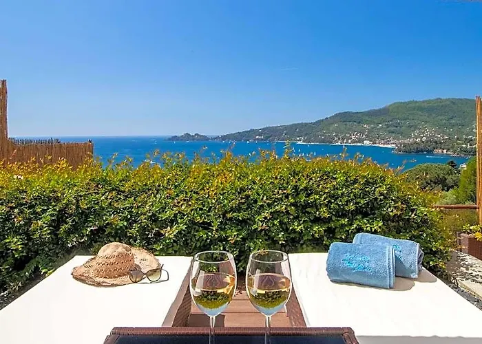 Villa Silvia Apartment - Private Pool - Portofino View